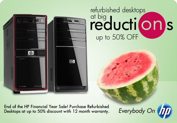 Refurbished Desktops at Big Reductions up to 50% OFF