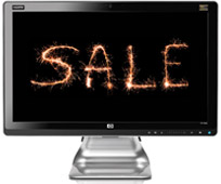 HP 2509p 25" LCD Monitor